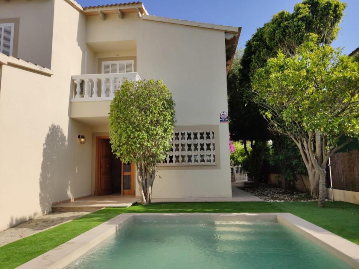 Villa Eden Alcudia, Near The Beach With Pool Bagian luar foto