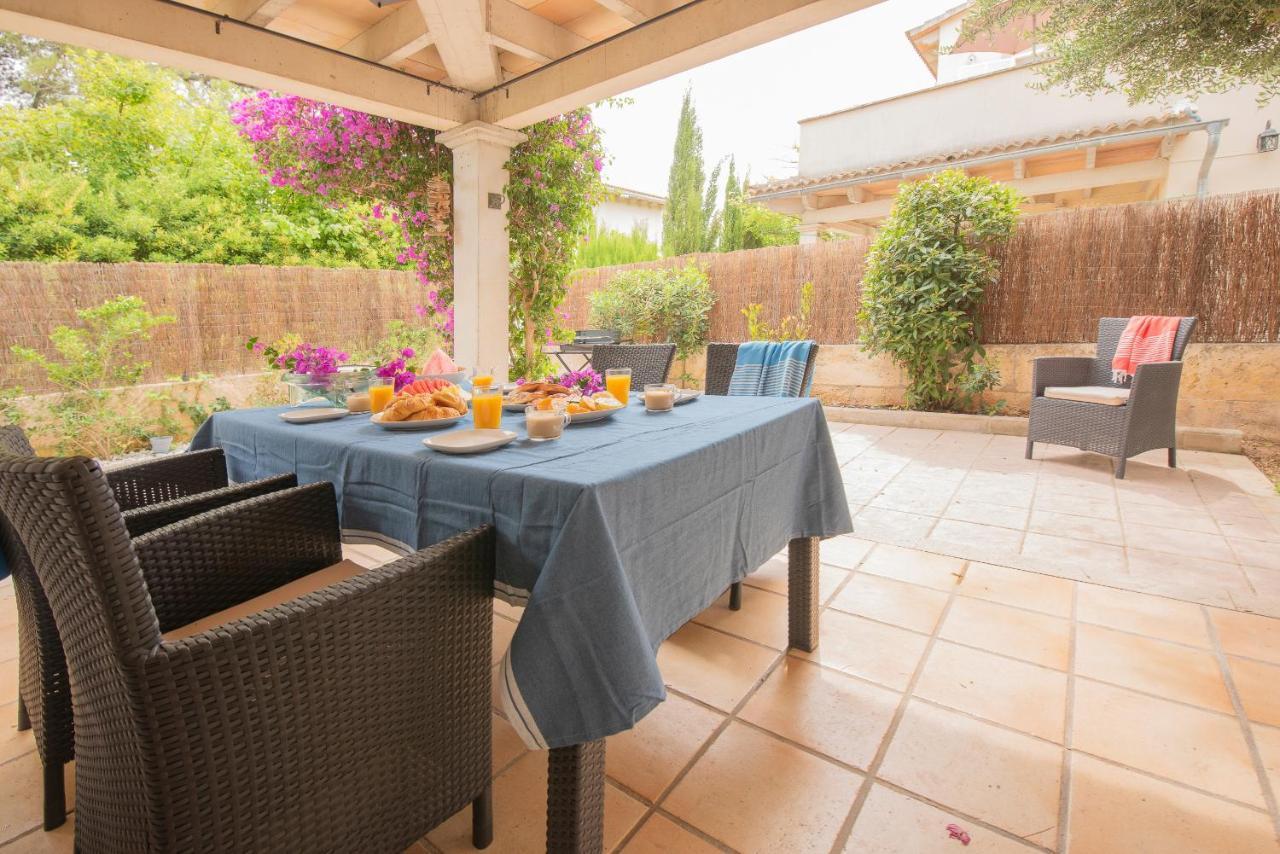 Villa Eden Alcudia, Near The Beach With Pool Bagian luar foto