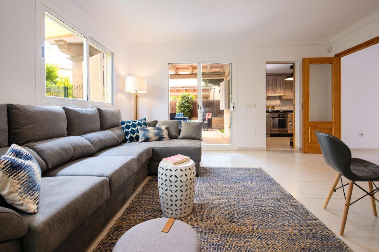 Villa Eden Alcudia, Near The Beach With Pool Bagian luar foto