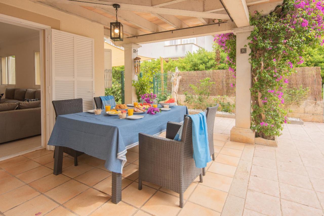 Villa Eden Alcudia, Near The Beach With Pool Bagian luar foto